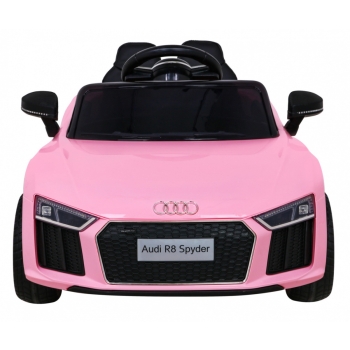 Auto na akumulator Audi R8 Spyder Różowy HL1818